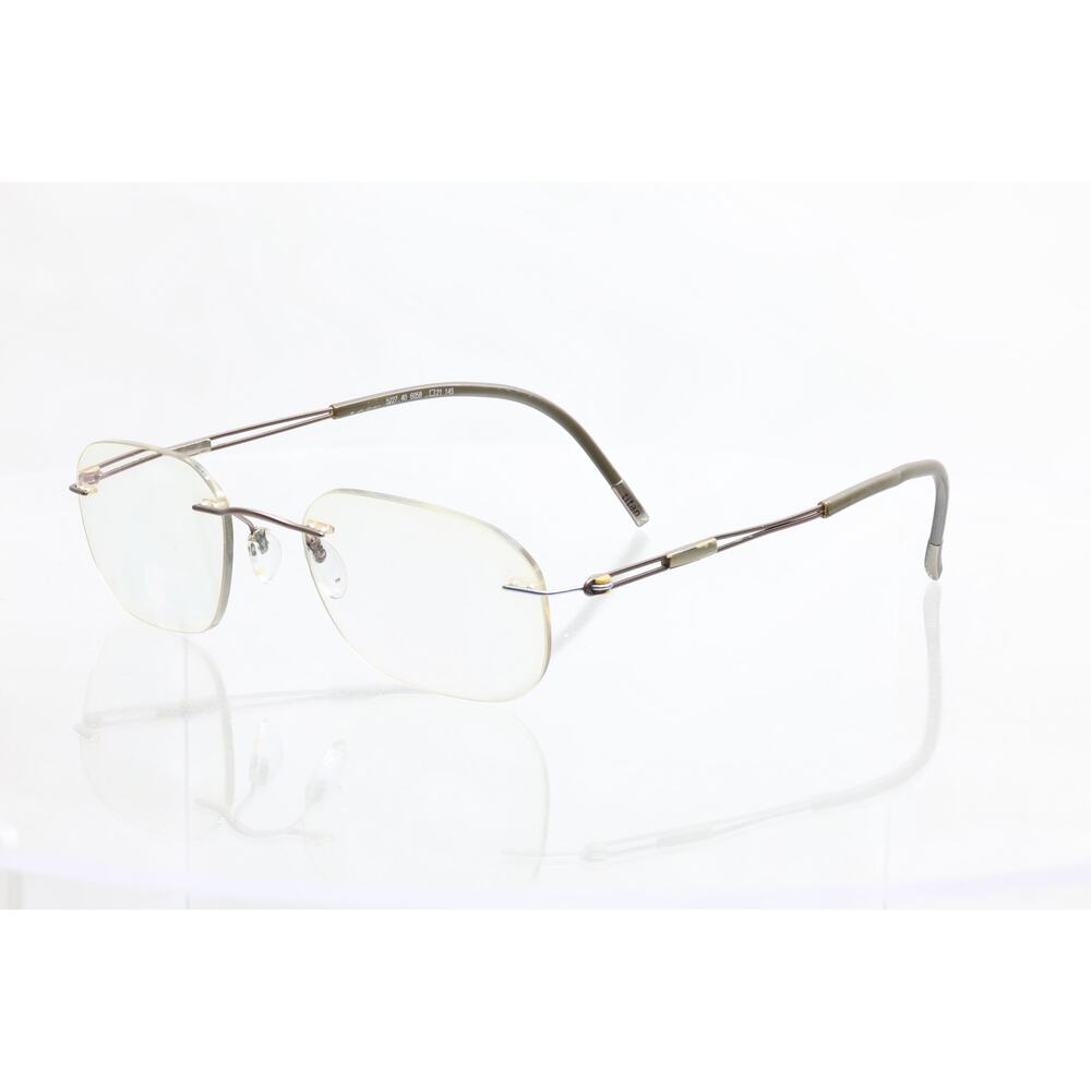 Silhouette 5227 40 6058 21-145mm Eyeglasses FRAMES ONLY - FAIR CONDITION - READ